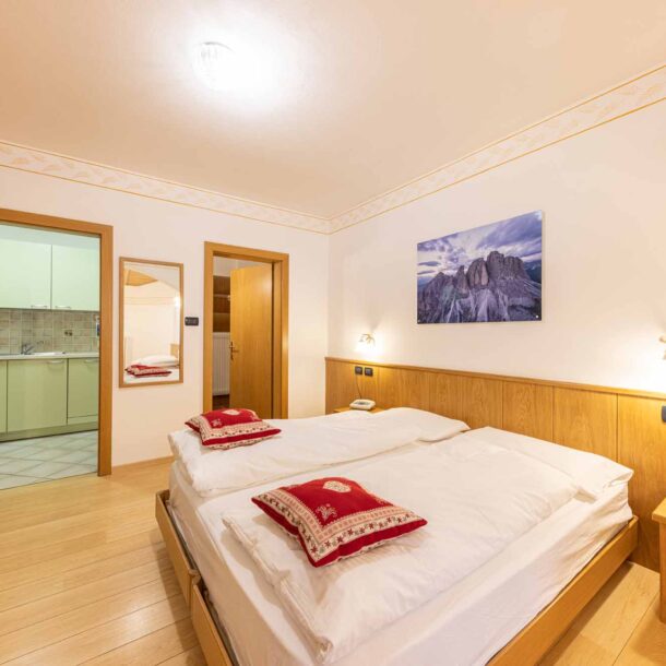 Appartamento per 3 persone, Hotel Arnica con spa vicino alle piste, Alba di Canazei